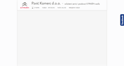 Desktop Screenshot of pavic.ba